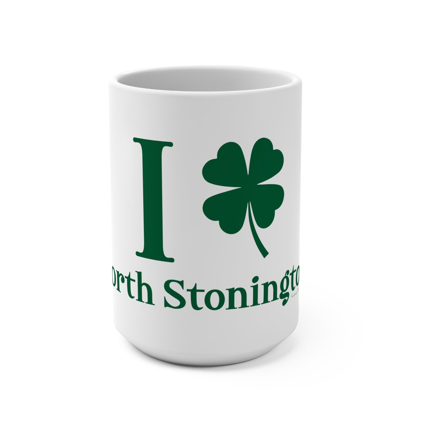 I Clover North Stonington Mug 15oz