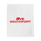 Love Southport Velveteen Plush Blanket