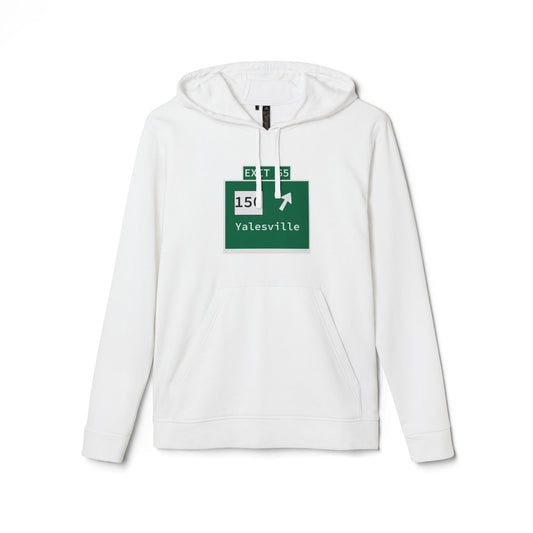 Vintage WCP Exit 65 Sign adidas Unisex Fleece Hoodie