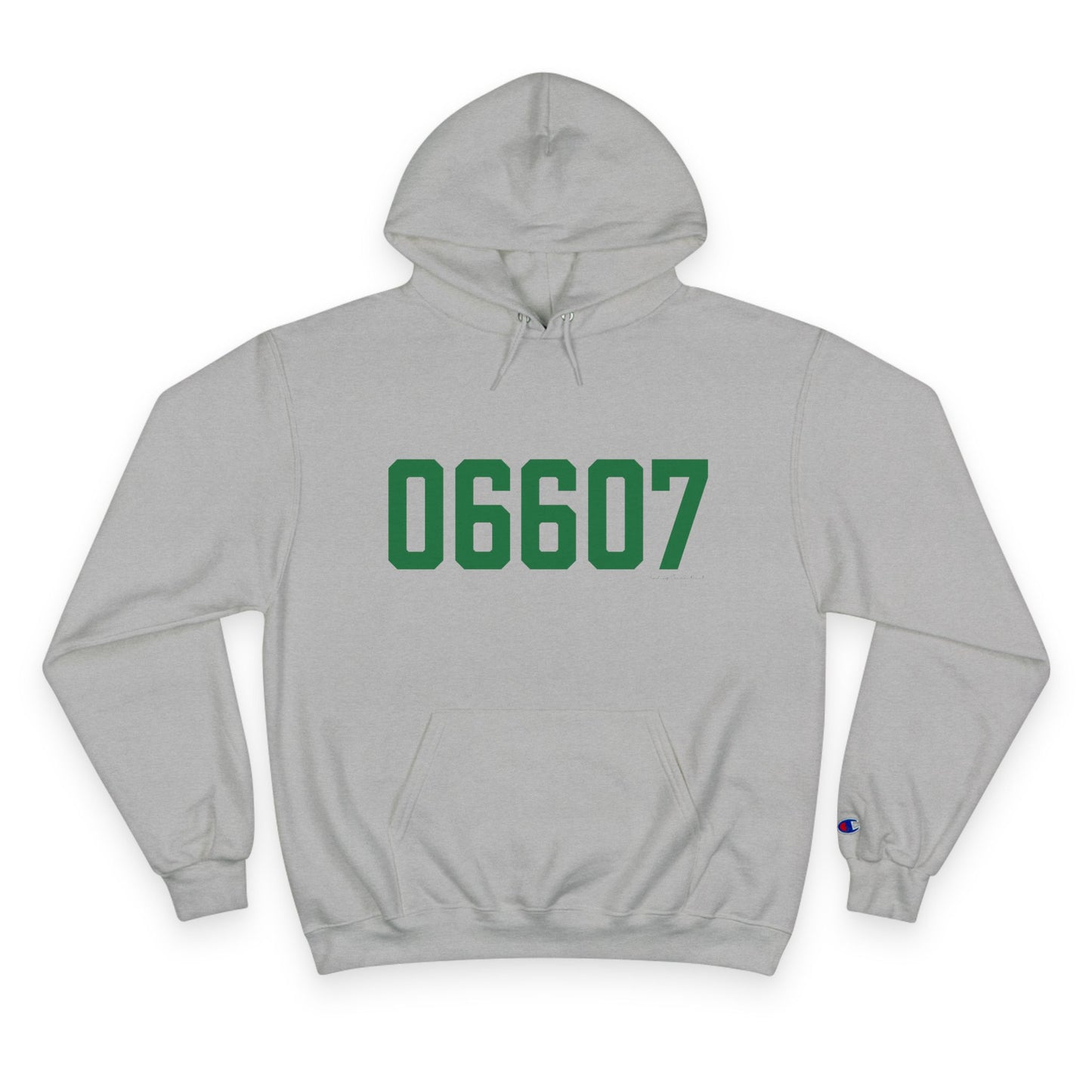 06607 Bridgeport Connecticut Zip Code Champion Hoodie Sweatshirt