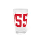 06855 Norwalk Connecticut Zip Code  Pint Glass, 16oz