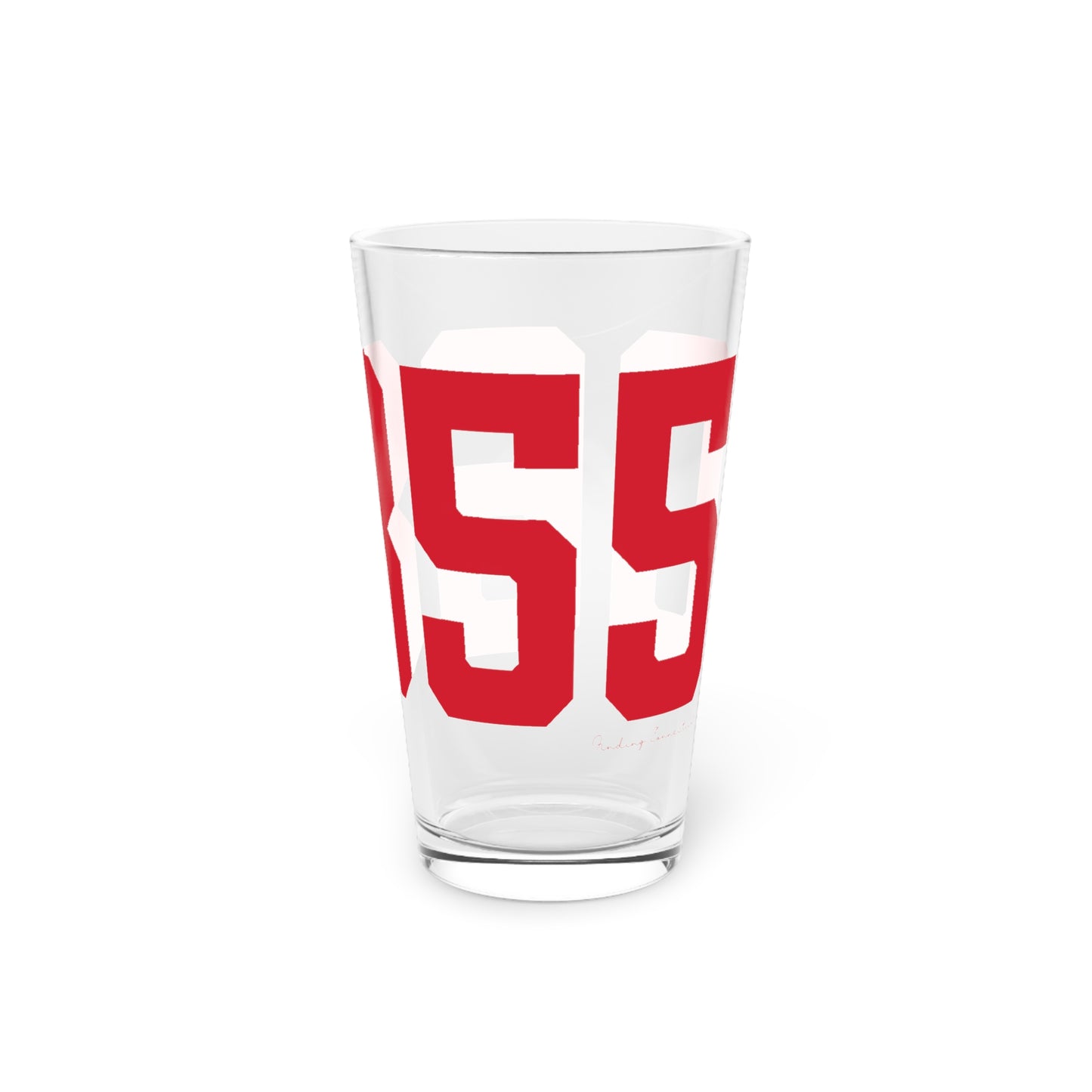 06855 Norwalk Connecticut Zip Code  Pint Glass, 16oz
