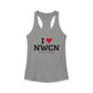 I Heart NWCN Women's Ideal Racerback Tank Top
