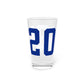 06242 Eastford Connecticut Zip Code Pint Glass, 16oz