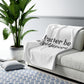 I’d rather be in Bridgeport Sherpa Fleece Blanket