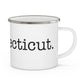 I Heart Connecticut Enamel Camping Mug