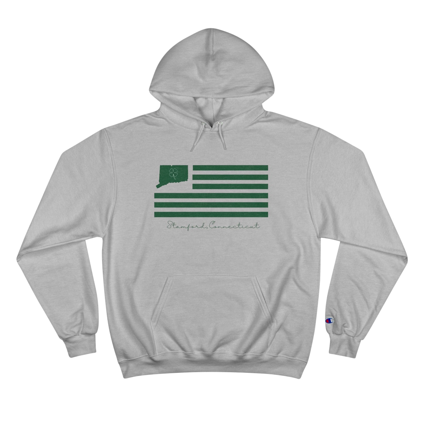 Stamford Connecticut St. Patrick's Day Flag Champion Hoodie