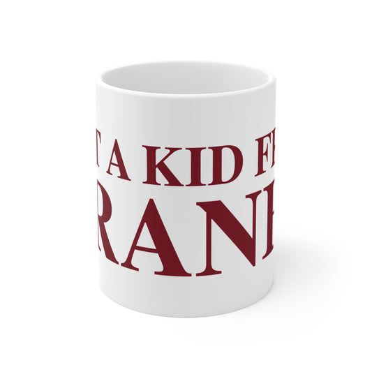 Just a kid from Granby Mug 11oz