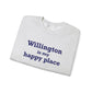 Willington is My Happy Place Unisex Heavy Blend™ Crewneck Sweatshirt