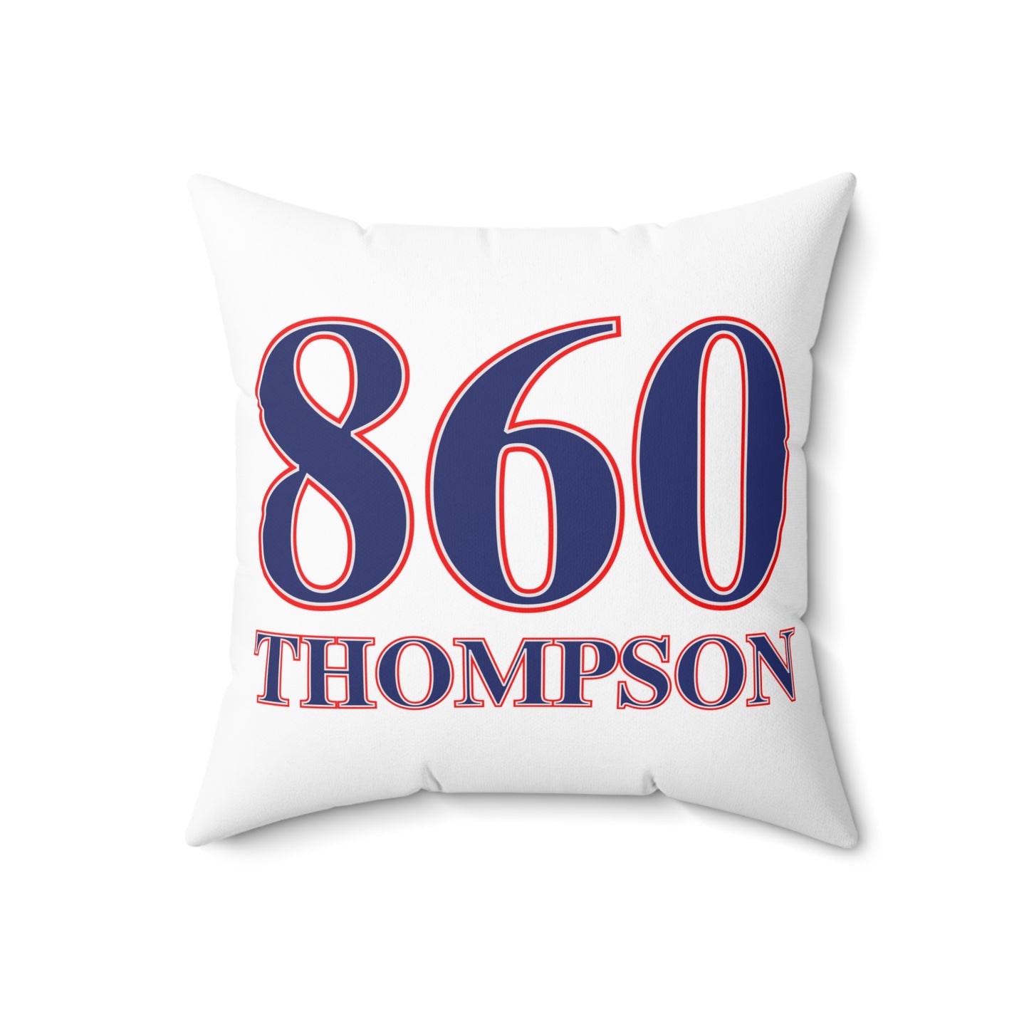 860 Thompson Red, White & Blue  Spun Polyester Square Pillow