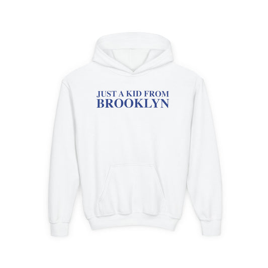 Just a kid from Brooklyn Youth Heavy Blend Hooded Sweatshirt