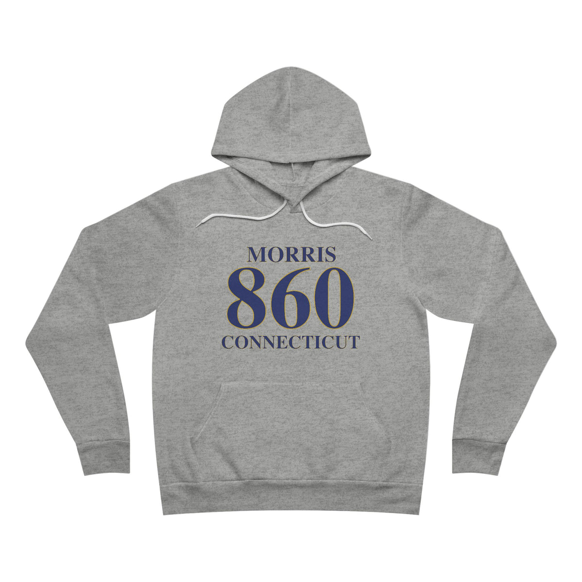 Morris 860 Connecticut Unisex Sponge Fleece Pullover Hoodie