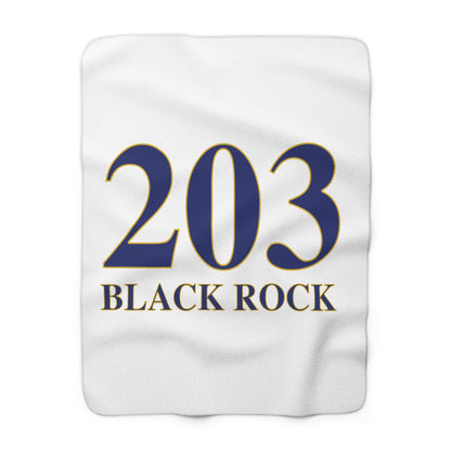 203 Black Rock Sherpa Fleece Blanket