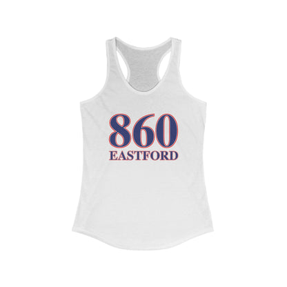 860 Eastford Red White & Blue Women's Ideal Racerback Tank Top