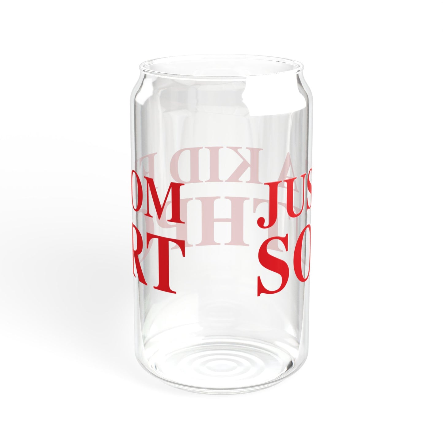 Just a kid from Southport Sipper Glass, 16oz