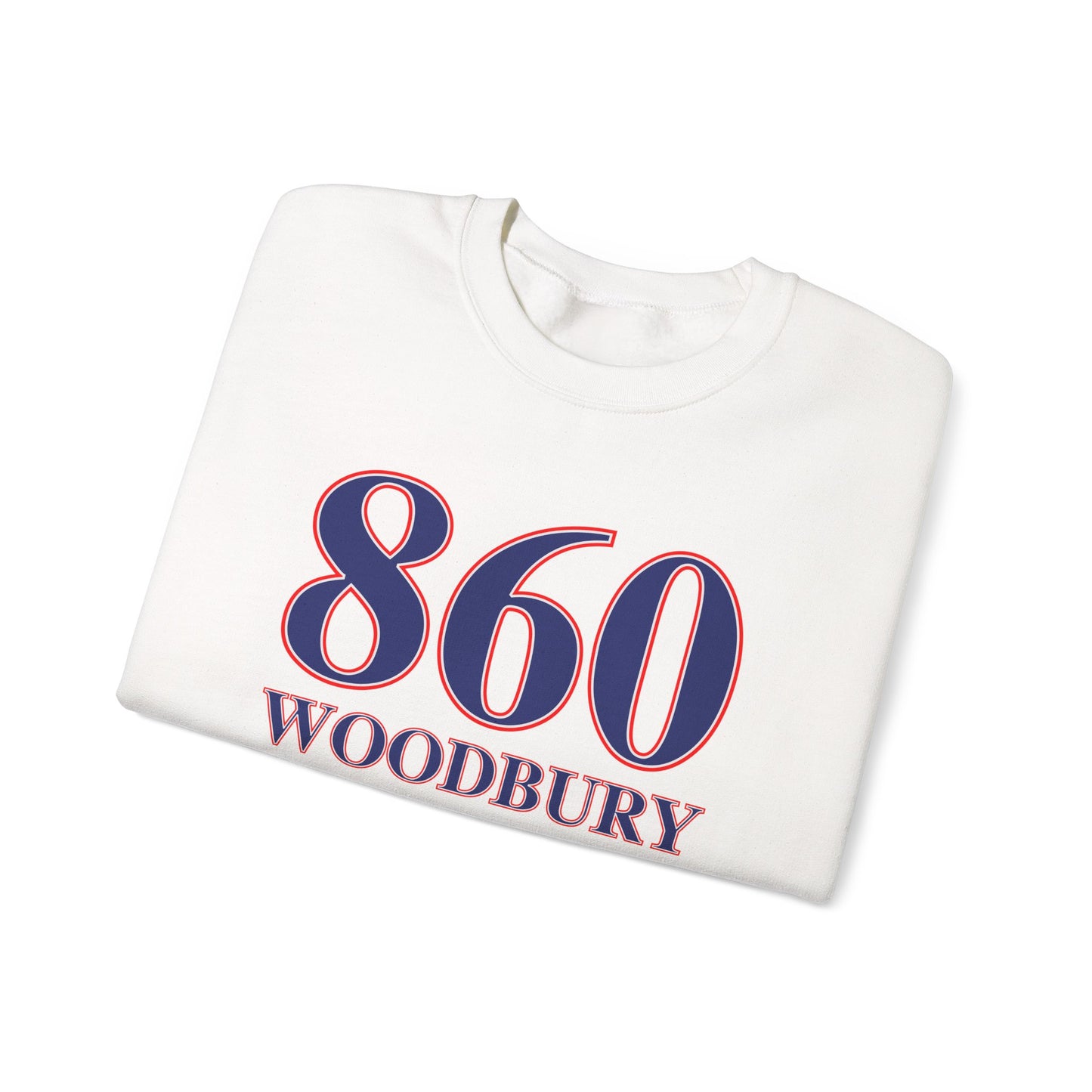 860 Woodbury Red White & Blue Unisex Heavy Blend™ Crewneck Sweatshirt