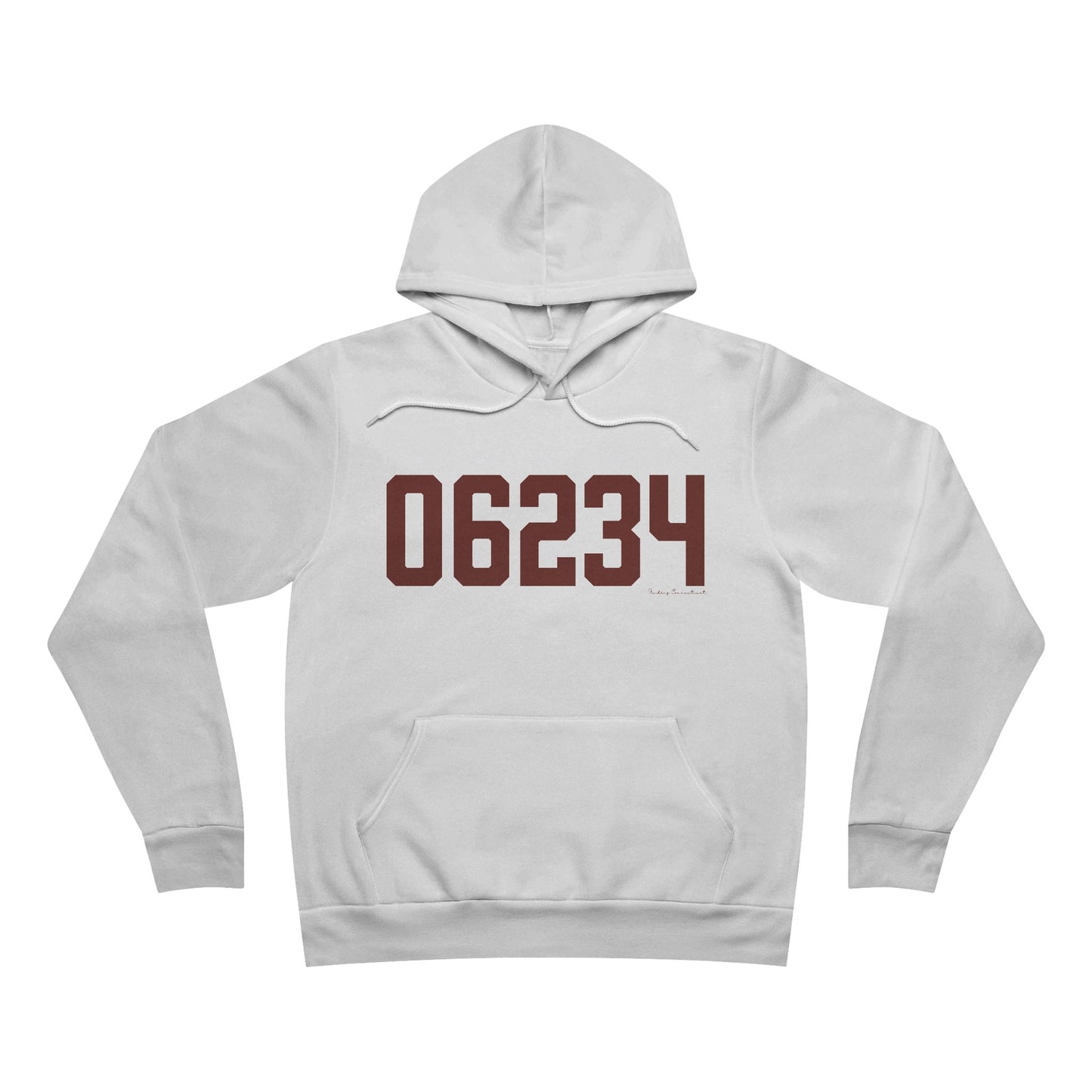 06234 Brooklyn Connecticut Zip Code Unisex Sponge Fleece Pullover Hoodie