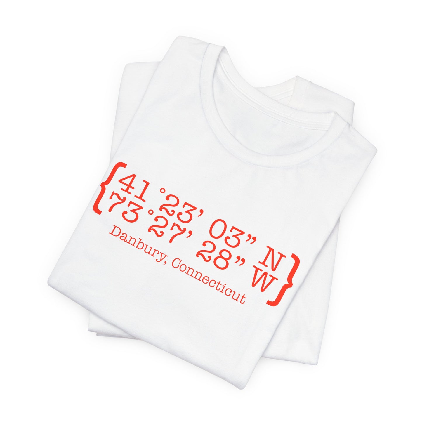 Danbury Coordinates Unisex Jersey Short Sleeve T-Shirt