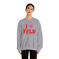 I Heart FFLD Unisex Heavy Blend™ Crewneck Sweatshirt