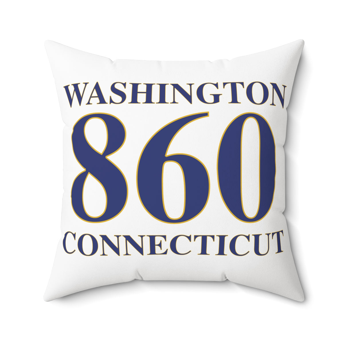 Washington 860 Connecticut Polyester Square Pillow