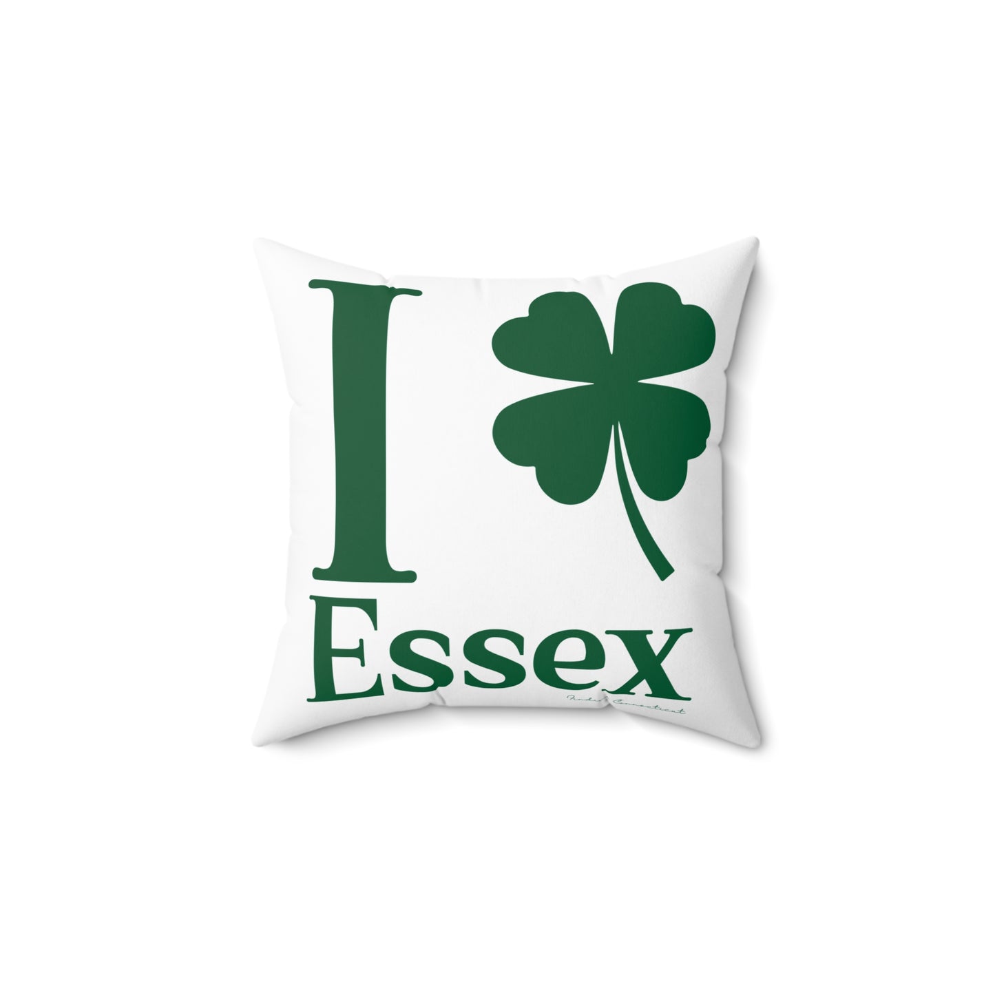 I Clover Essex Spun Polyester Square Pillow