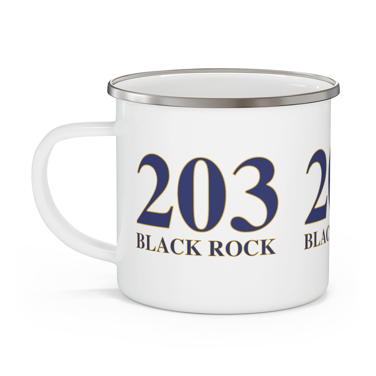 203 Black Rock Enamel Camping Mug
