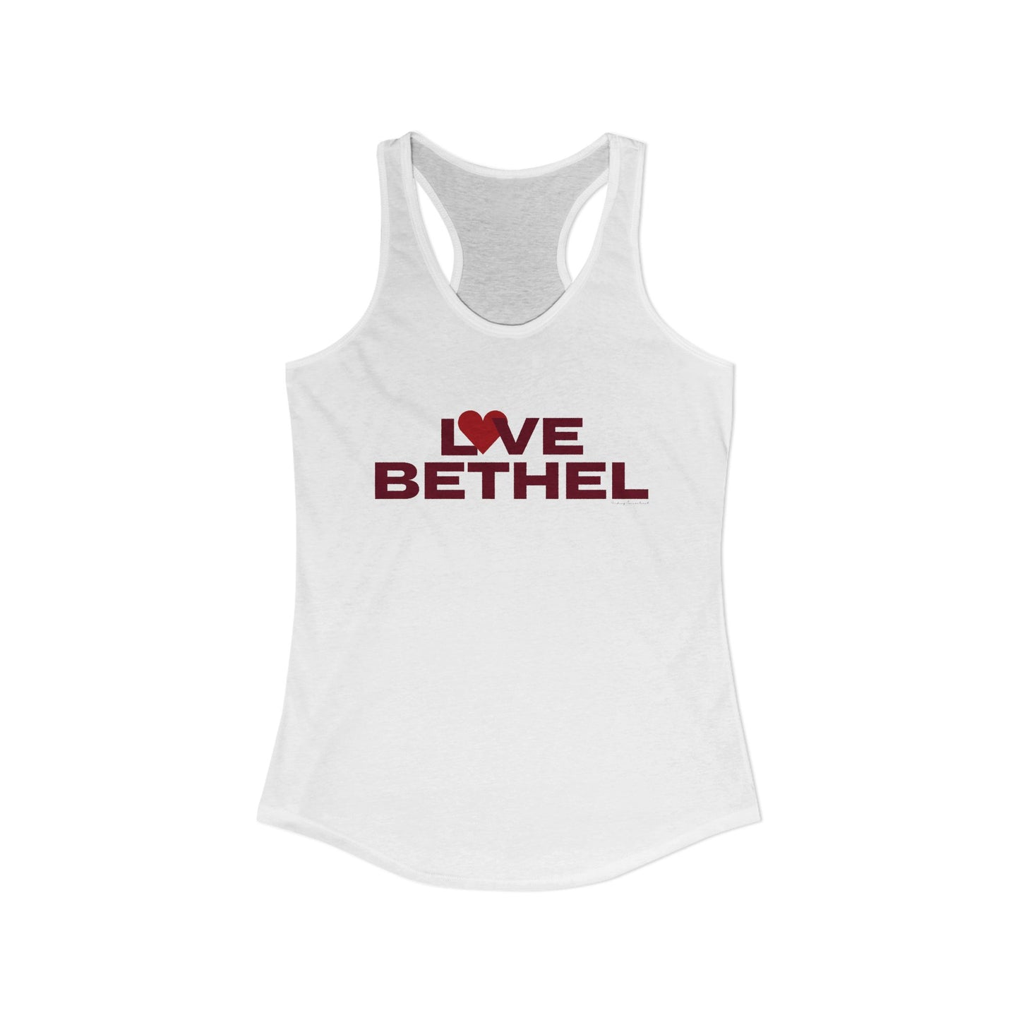 Love Bethel Women's Ideal Racerback Tank Top