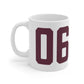 06010 Bristol Connecticut Zip Code Zip Code Mug 11oz