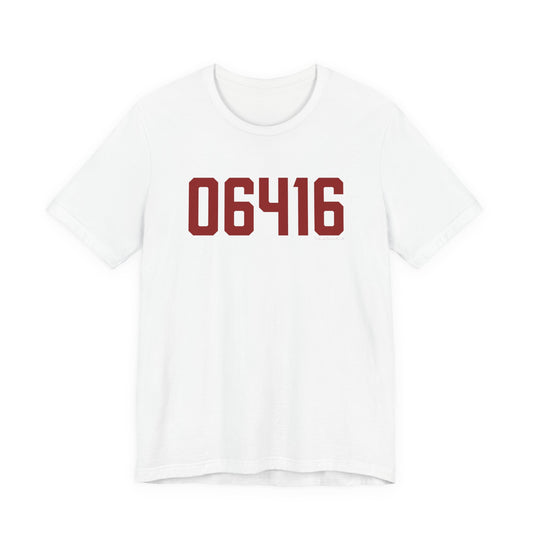 06416 Cromwell Connecticut Zip Code Unisex Jersey Short Sleeve T-Shirt