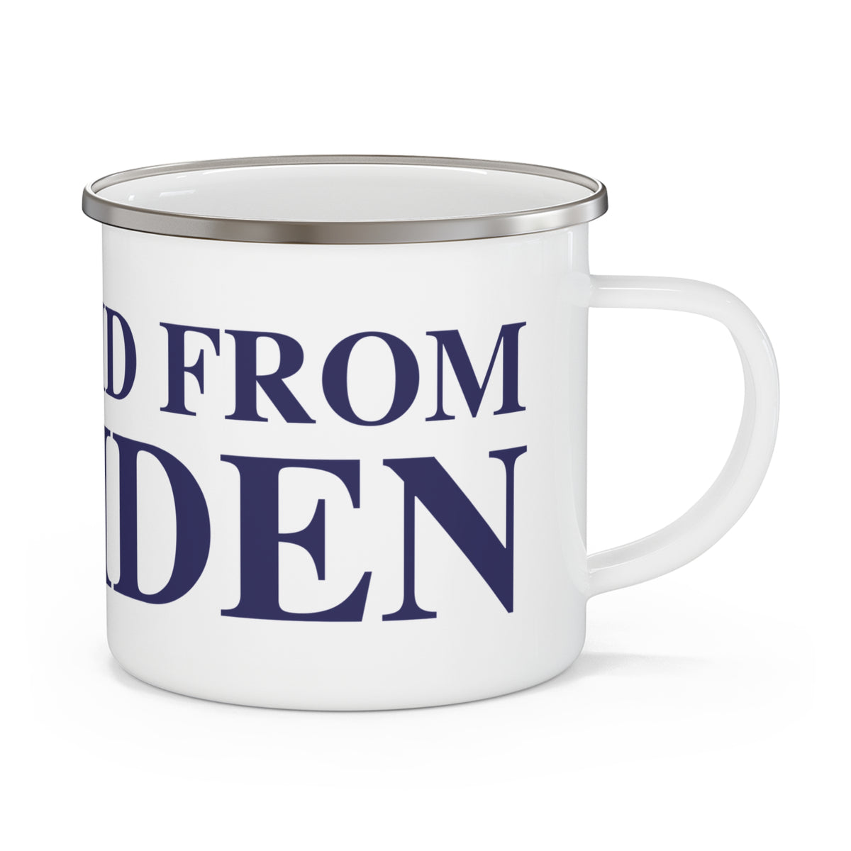 Just a kid from Meriden Enamel Camping Mug