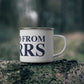 Just a kid from Storrs Enamel Camping Mug