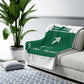 Vintage WCP Exit 55B Sign Sherpa Fleece Blanket