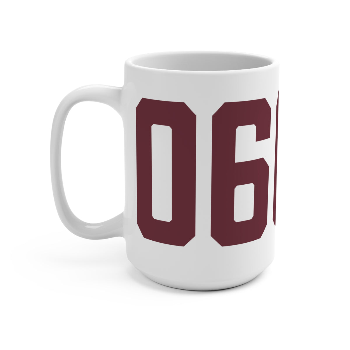 06052 New Britain Connecticut Zip Code Locks Mug 15oz