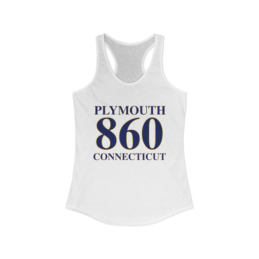 Plymouth 860 Connecticut Women's Ideal Racerback Tank Top