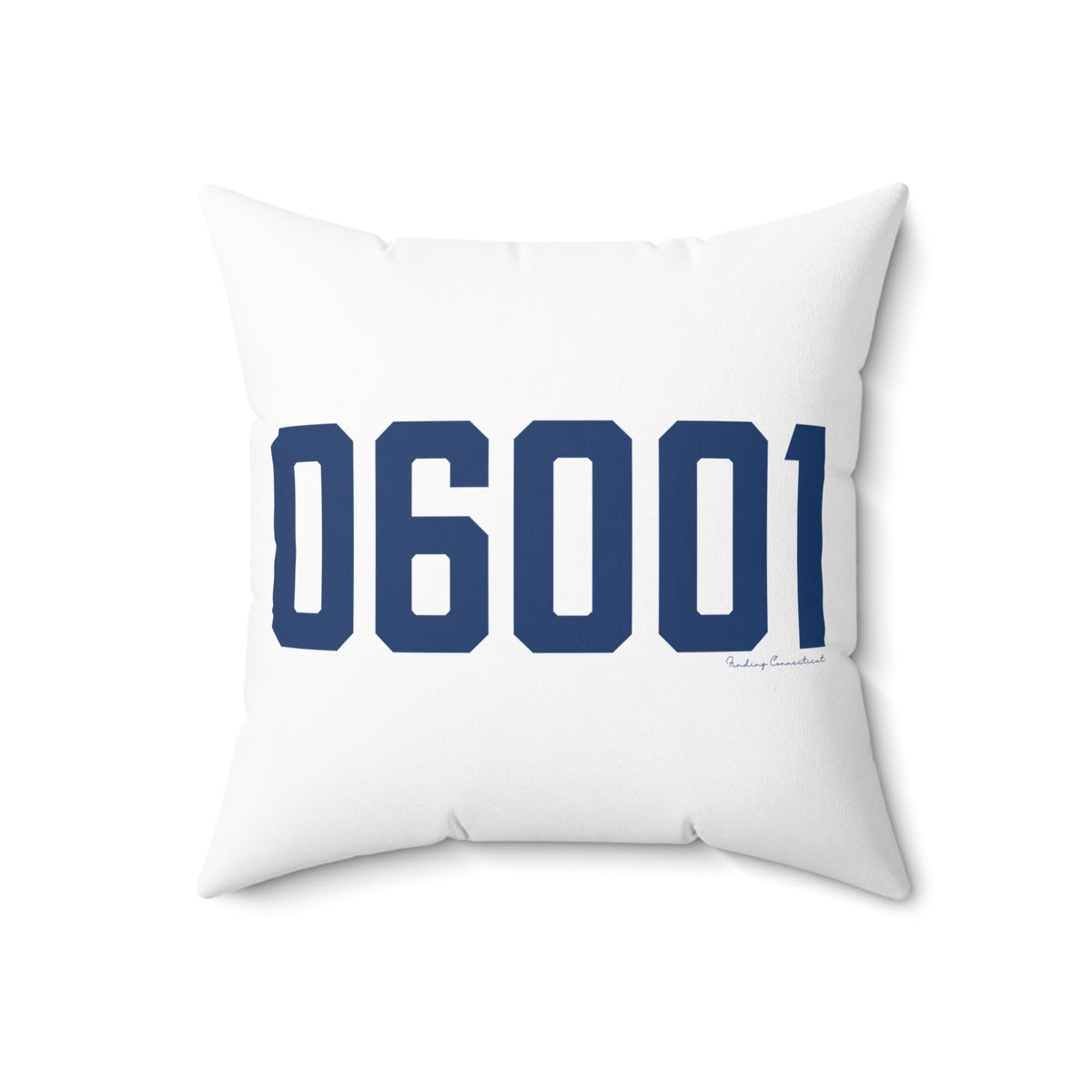 06001 Avon Connecticut Zip Code Polyester Square Pillow