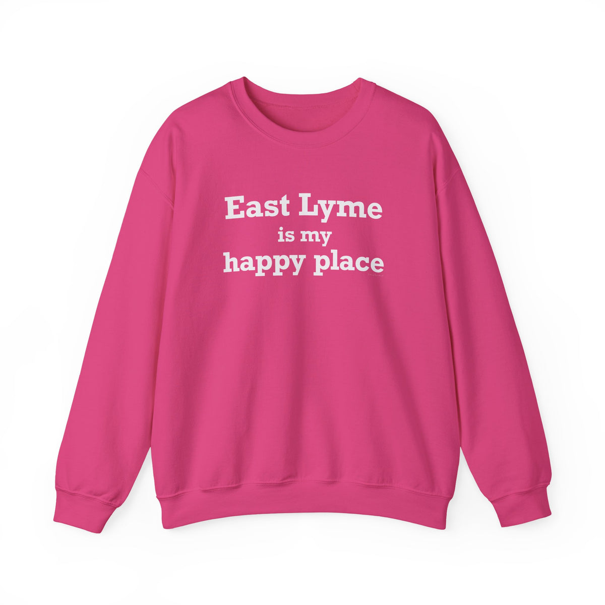 East Lyme is My Happy Place Unisex Heavy Blend™ Crewneck Sweatshirt