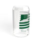 Deep River Connecticut St. Patrick’s Day Flag Sipper Glass, 16oz