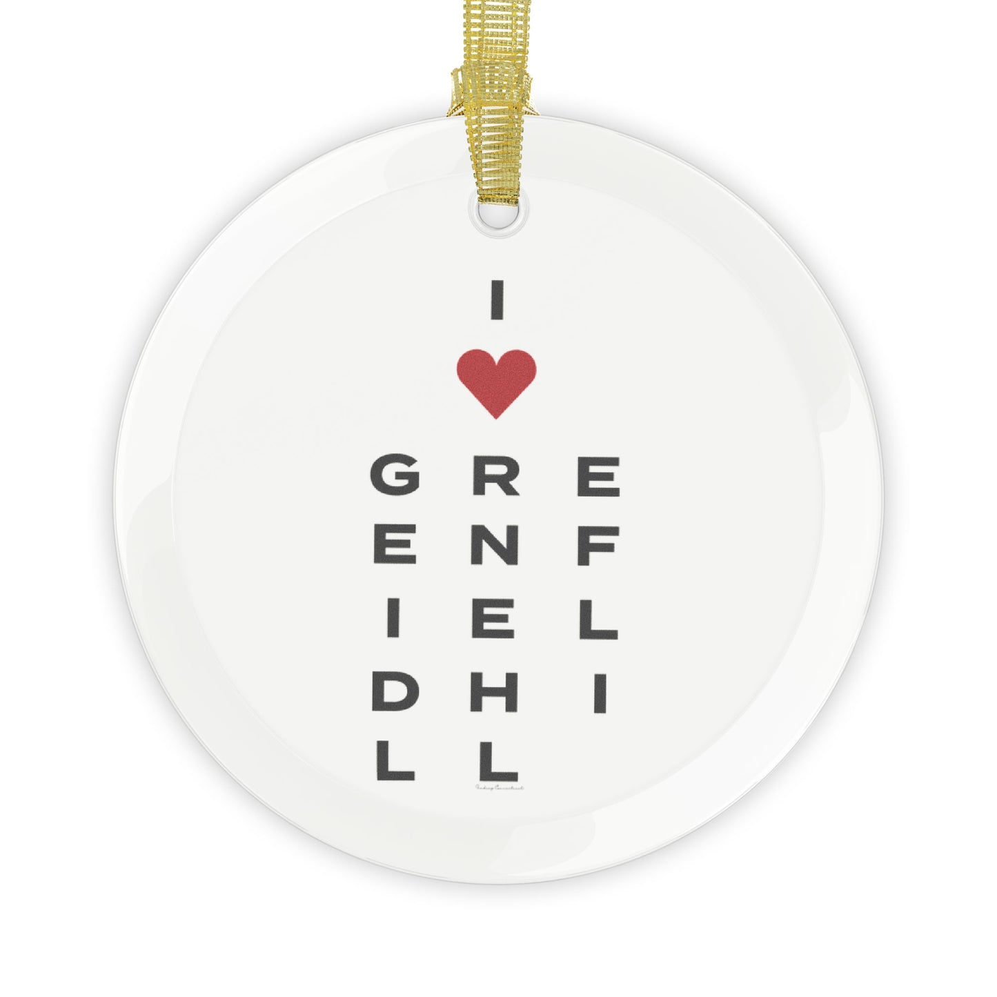 Greenfield Hill Vision Glass Ornaments