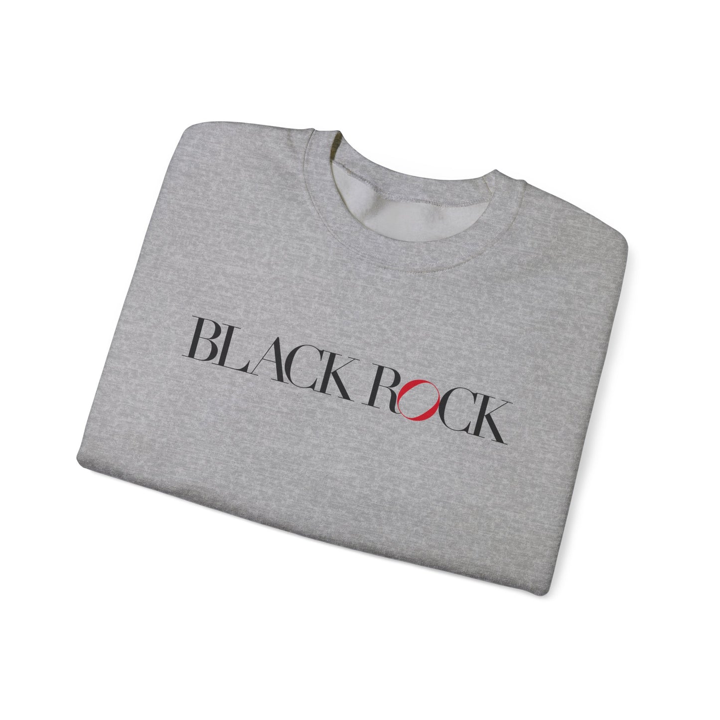 41 Tilt Black Rock Unisex Heavy Blend™ Crewneck Sweatshirt