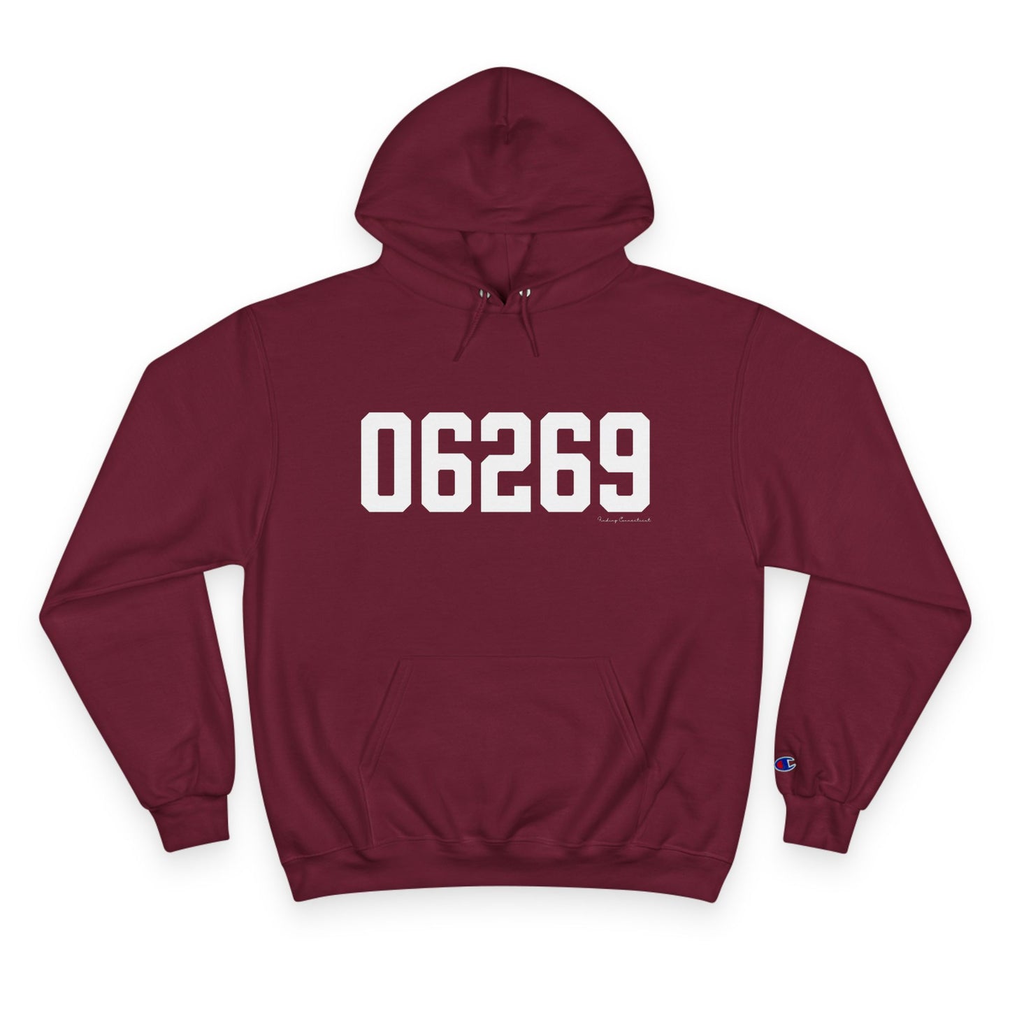 06269 Storrs CT Zip Code Champion Hoodie