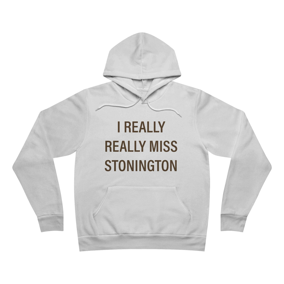 I Really Really Miss Stonington Unisex Sponge Fleece Pullover Hoodie