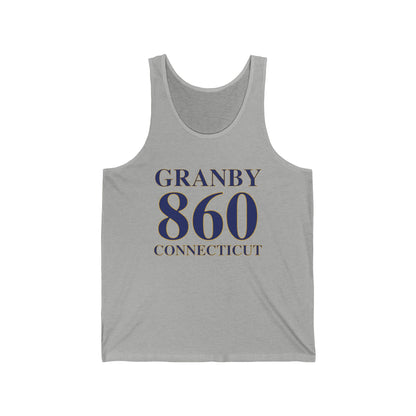 Granby 860 Connecticut Unisex Jersey Tank Top