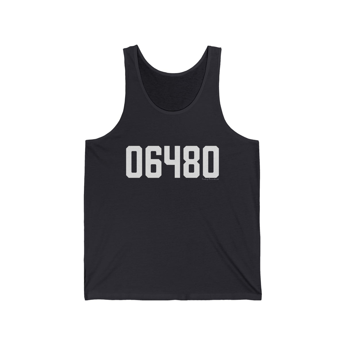 06480 Portland CT Zip Code Unisex Jersey Tank Top