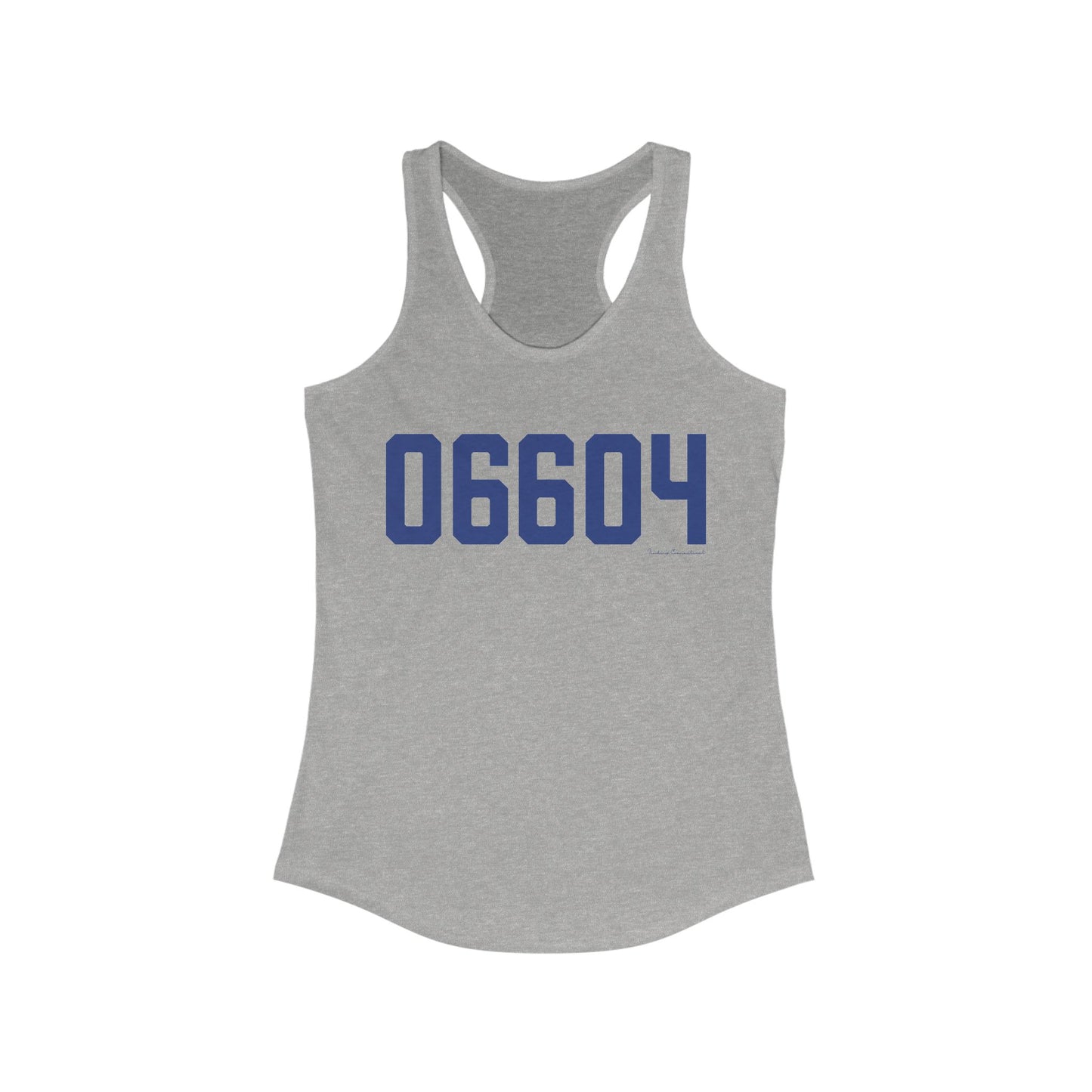 06604 Bridgeport Connecticut Zip Code Women's Ideal Racerback Tank Top