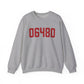 06480 Portland Connecticut Zip Code Unisex Heavy Blend™ Crewneck Sweatshirt
