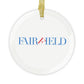 41 Tilt Fairfield Glass Ornaments