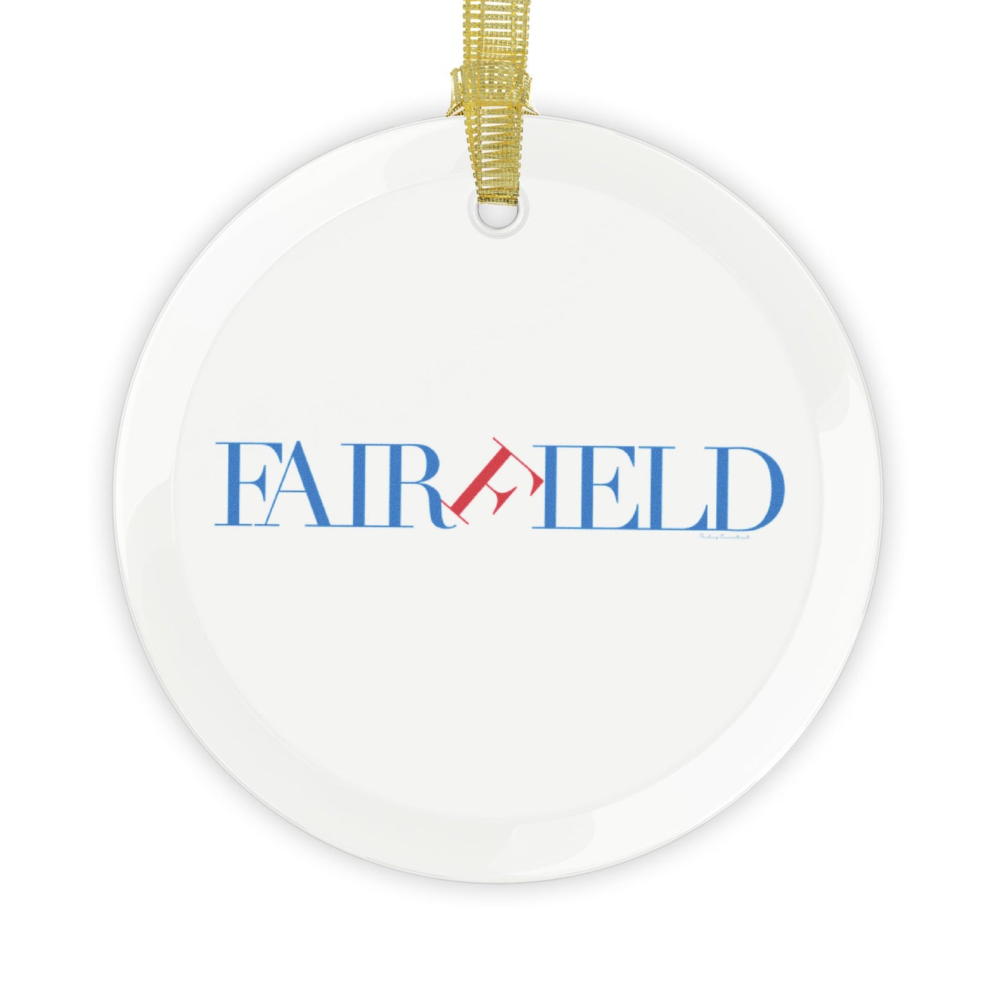 41 Tilt Fairfield Glass Ornaments