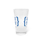 Brookfield Coordinates Pint Glass, 16oz