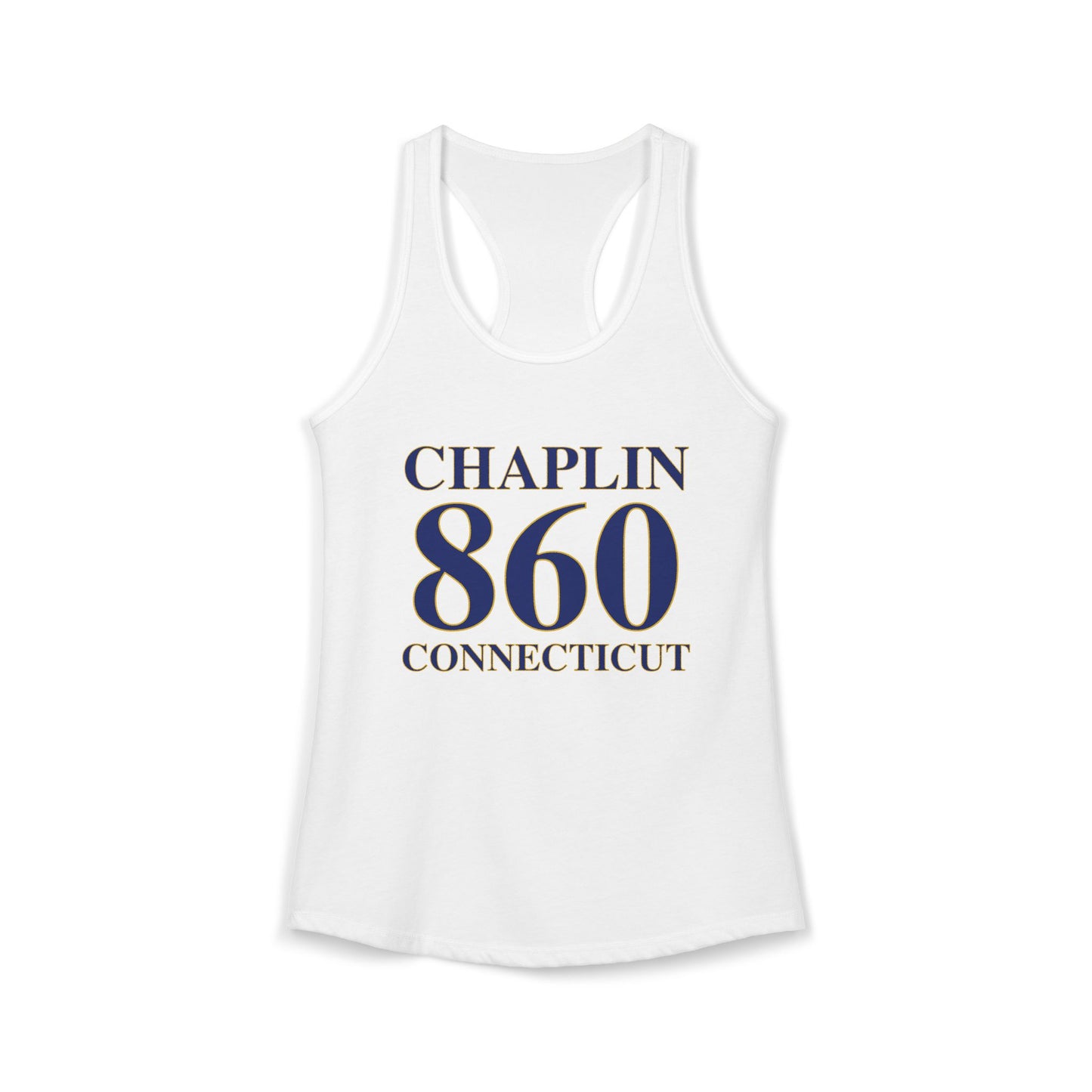 Chaplin 860 Connecticut Women's Ideal Racerback Tank Top