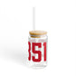 06851 Norwalk Connecticut Zip Code Sipper Glass, 16oz